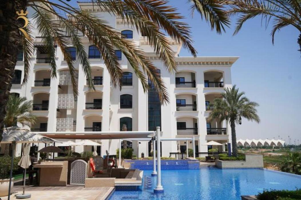 Your 1Br Retreat On Yas Island Blue Sapphire Apartment Abu Dabi Exterior foto